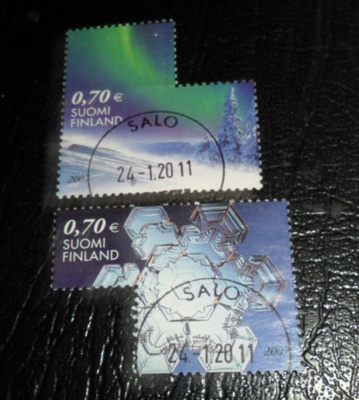 LAPE 1818 JA 1819 ENSIPÄIVÄ NAPPI LOISTO LEIMAUS 2007 24 1