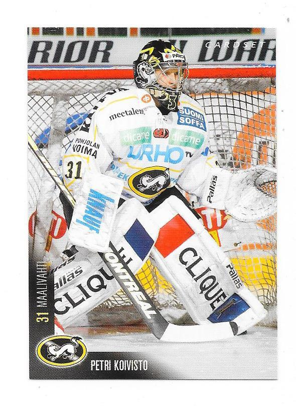 2010-11 CardSet #85 Petri Koivisto Kärpät MV