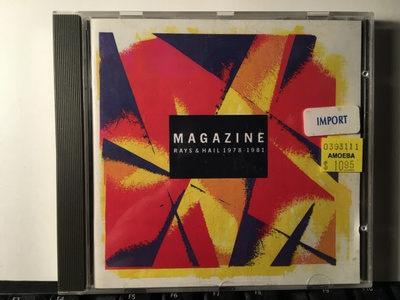 MAGAZINE: Rays & Hail 1978-1981, CD