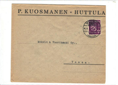 FIRMAK. HUTTULA P. KUOSMANEN