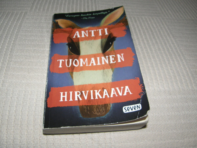 Antti Tuomainen Hirvikaava -pok