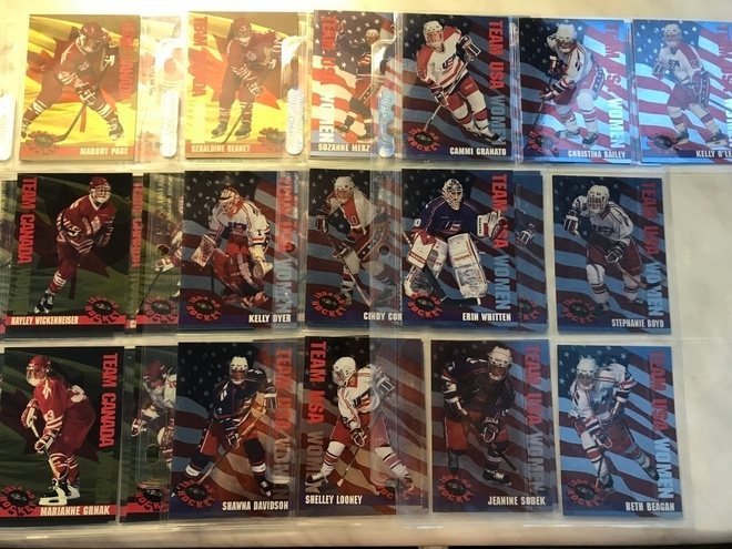1994-95 Classic Team Canada / Usa Women alkaen 0.50e/kpl