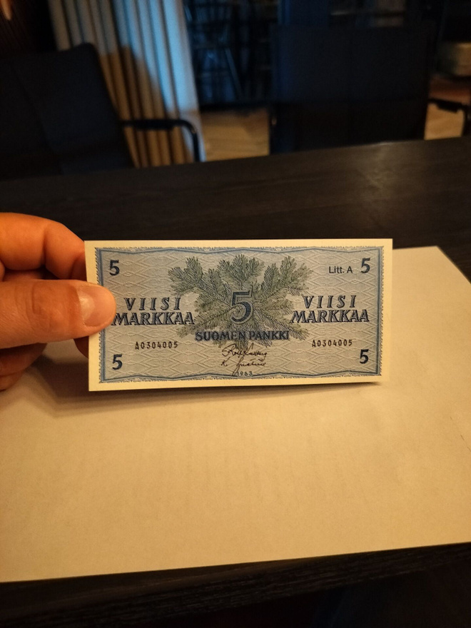 pakka sileä 5 Mk A litt,A