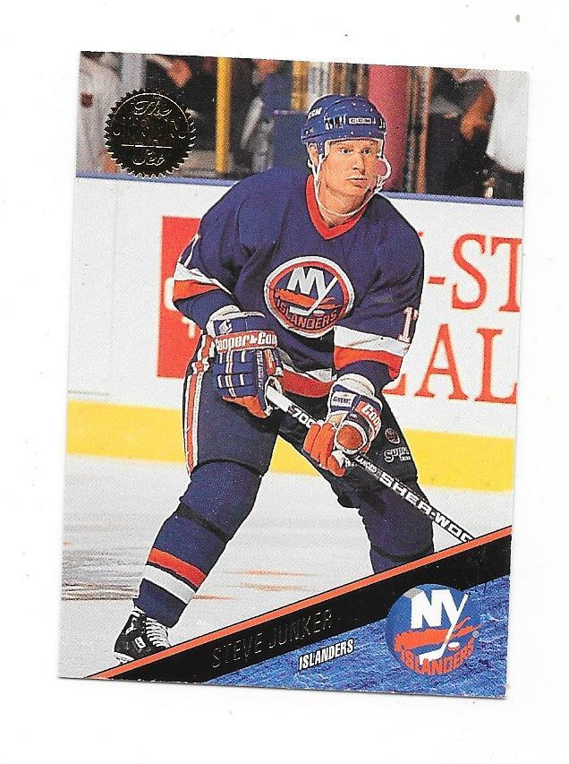 1993-94 LEAF #402 Steve Junker , New York Islanders RC