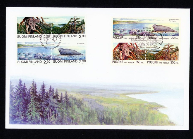 FDC 1995 Suomi-Venäjä yhteisjulkaisu