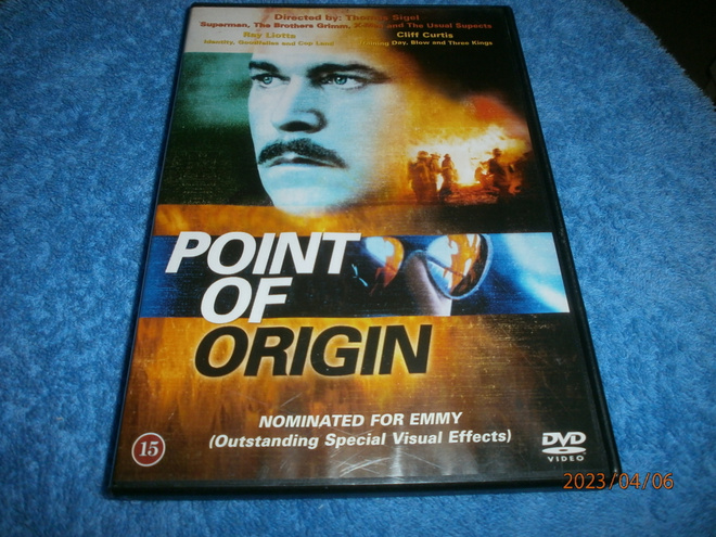 POINT OF ORIGIN - POLTTOPISTEESSÄ   -   DVD