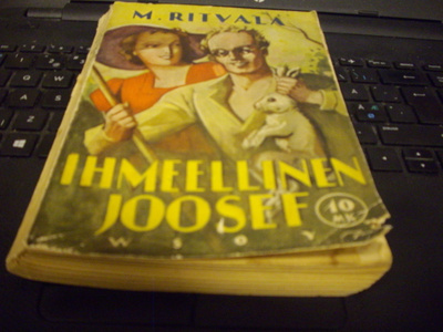 M. Ritvala : Ihmeellinen Joosef ( 1 p. 1938 ) Sis. postikul.