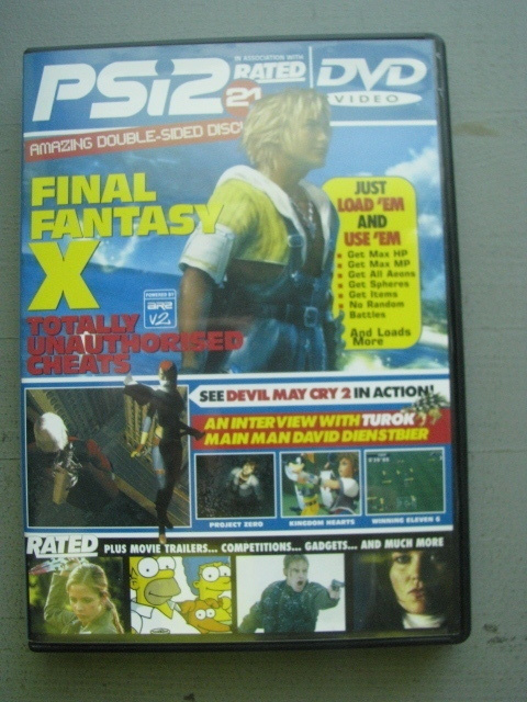 PLAY STATION 2 - PSI2 Nro 21  ( demo-mainos-dvd )