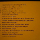 Beethoven Symphonies No. 1 & No. 6 - CD - pikkukuva 3