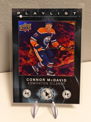 2024-25 Upper Deck Series 2 Playlist Connor McDavid #PL-5