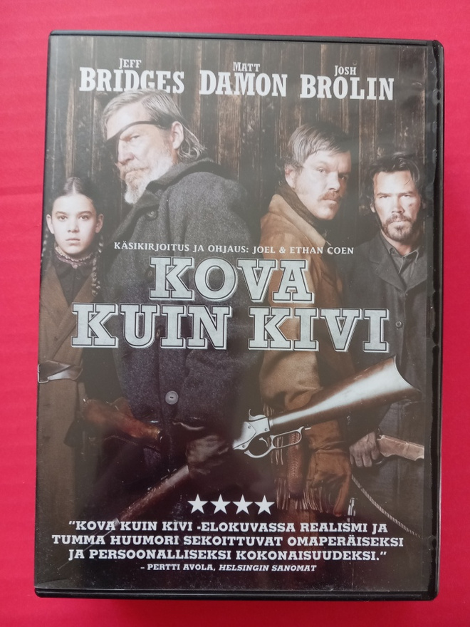 Kova kuin kivi Suomi dvd