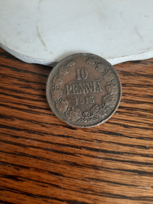 10 Penniä 1913