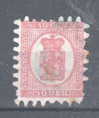 1866 40p merkki.