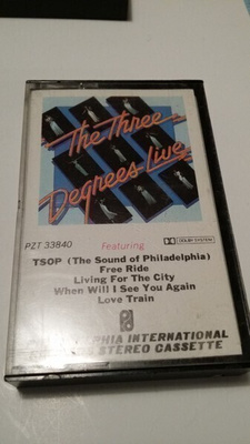 The Three Degrees. Live. C-kasetti.