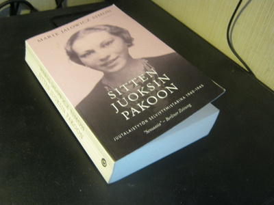 Simon Marie Jalowicz Sitten juoksin pakoon