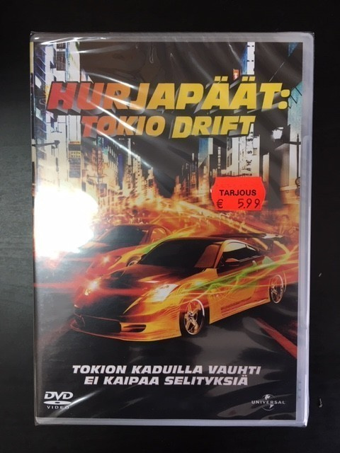 Hurjapäät - Tokio Drift DVD (UUSI)