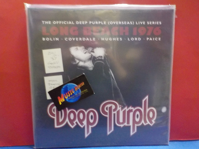 DEEP PURPLE - LIVE IN LONG BEACH 1976 EX+/M- GER 2016 3LP