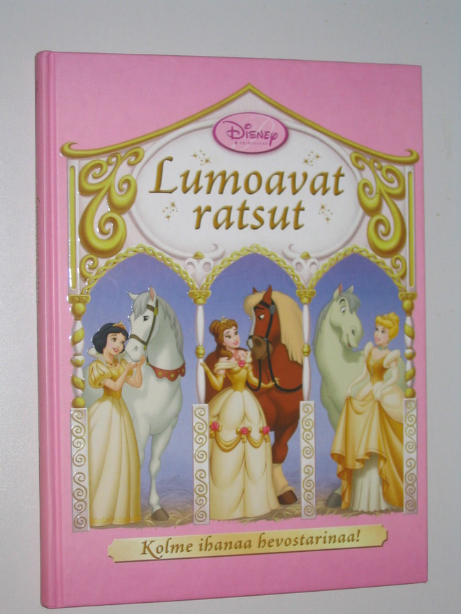 Disney: Lumoavat ratsut (2008) prinsessakirja uusi