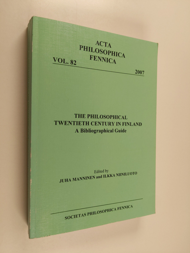 Ilkka Niiniluoto ym. : The Philosophical Twentieth Centur...