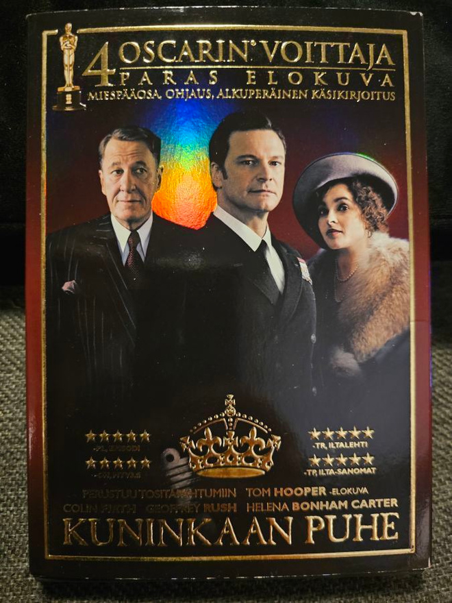 Kuninkaan puhe (DVD) Colin Firth