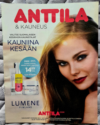Anttila & kauneus - 2016