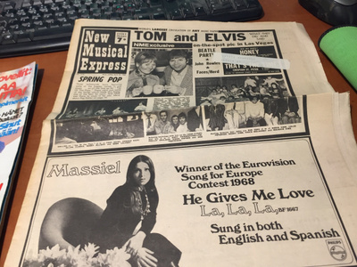 NEW MUSICAL EXPRESS APRIL 1968 HYVÄ