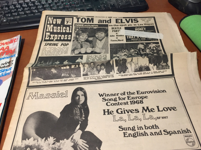 NEW MUSICAL EXPRESS APRIL 1968 HYVÄ