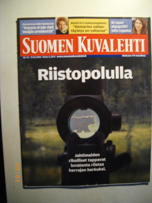 Suomen Kuvalehti Nro/43 2006. (20.3)