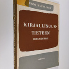Unto Kupiainen : Kirjallisuustieteen peruskurssi - pikkukuva 1