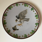Seinälautanen "muuttohaukka" Ø25cm, Heinrich Villeroy & Boch - pikkukuva 1