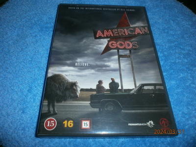 AMERICAN GODS 1.kausi - DVD