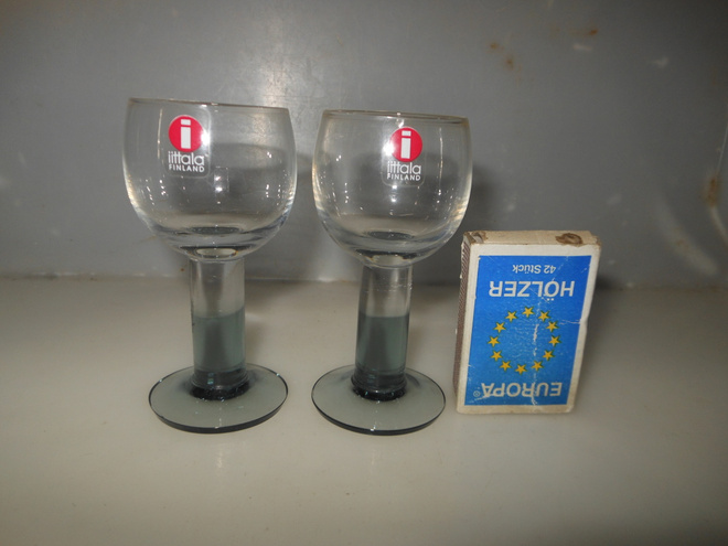 IITTALA NURMINEN MONDO HARMAA SNAPSILASI 2 KPL