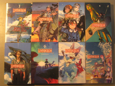 LINDBERGH 1 - 8  koko sarja ( Manga Sarjakuva )