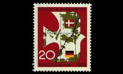 Saksa 399 ** Saksa-Kööpenhamina reitin avaus (1963)