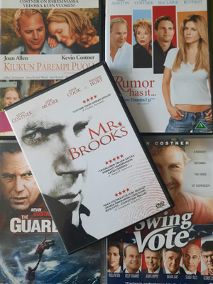 KEVIN COSTNER ELOKUVIA DVD