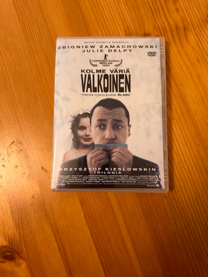 Kolme väriä valkoinen DVD