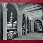 Hamburg, Alsterarkaden und Rathaus postcard/postikortti - pikkukuva 1