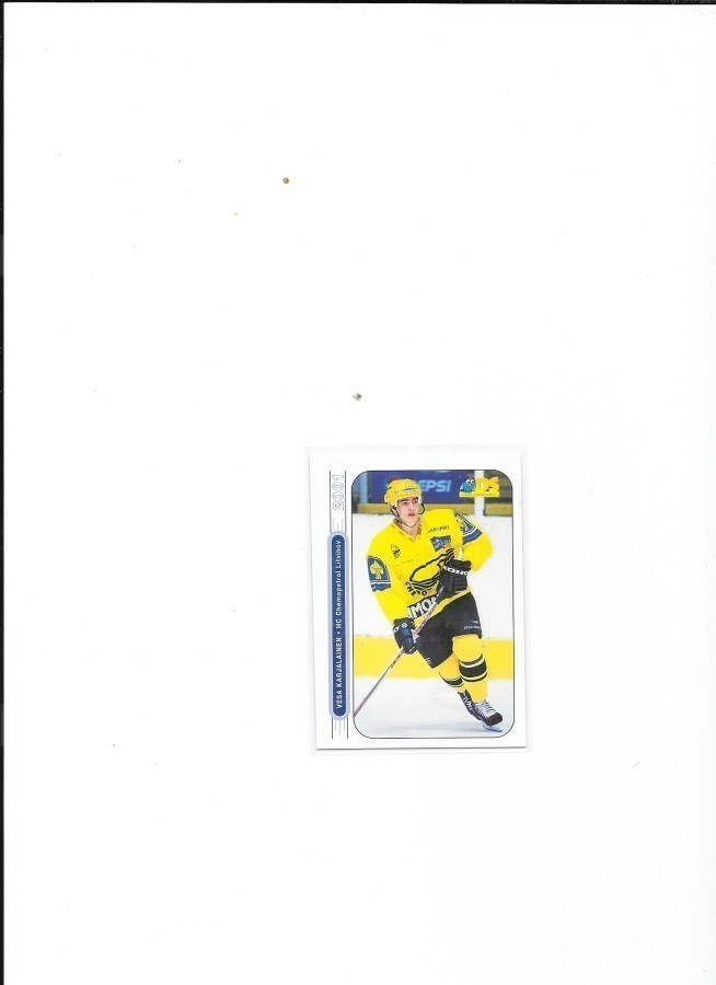 2000-01 DS #47 Vesa Karjalainen Litvinov ex- Ässät