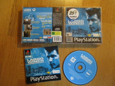 LARGO WINCH PS1 SLES 03688 PAL CiB NAARMUTON!