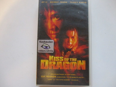 VHS KISS OF THE DRAGON