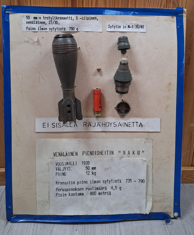 50mm naku ammus opetustaulu 1:1