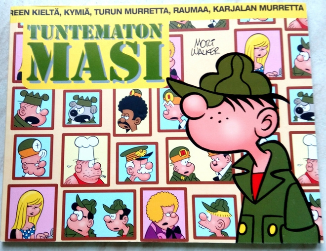 Masi murrealbumi Tuntematon Masi , lukematon