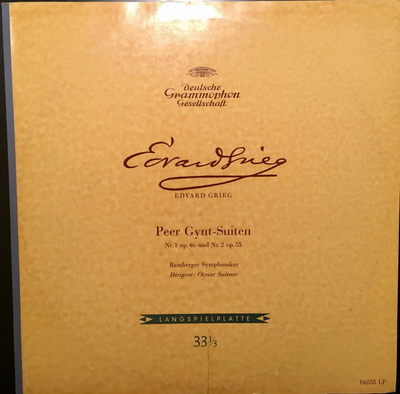 Grieg, Suitner, Bamberger Symphoniker - Peer Gynt 10” LP