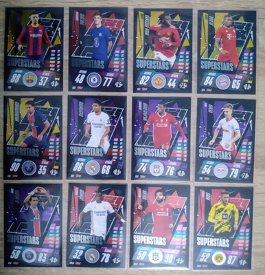 Topps Match attax Superstars 20/21