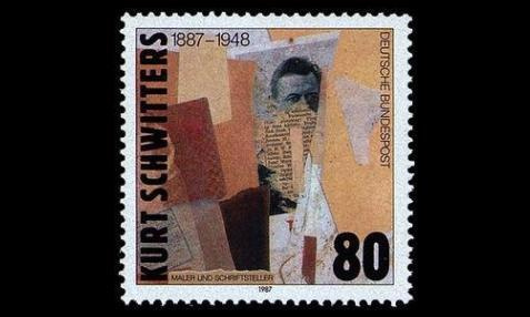 Saksa 1326 ** Kurt Schwitters, maalari (1987)