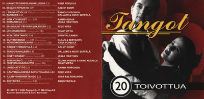 Tangot - 2004 - 20 Toivottua - CD