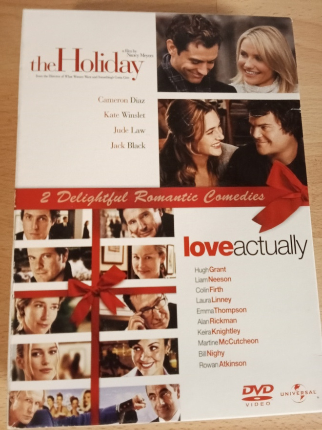 The holiday ja Love actually rakkautta vain DVD
