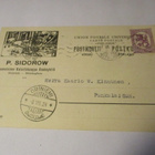 1924 Hki P Sidorow liikekortti - pikkukuva 1