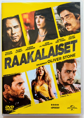RAAKALAISET / SAVAGES – Suomalainen DVD 2012 - Oliver Stone