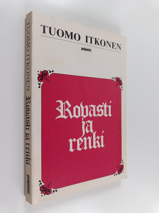 Tuomo Itkonen : Rovasti ja renki